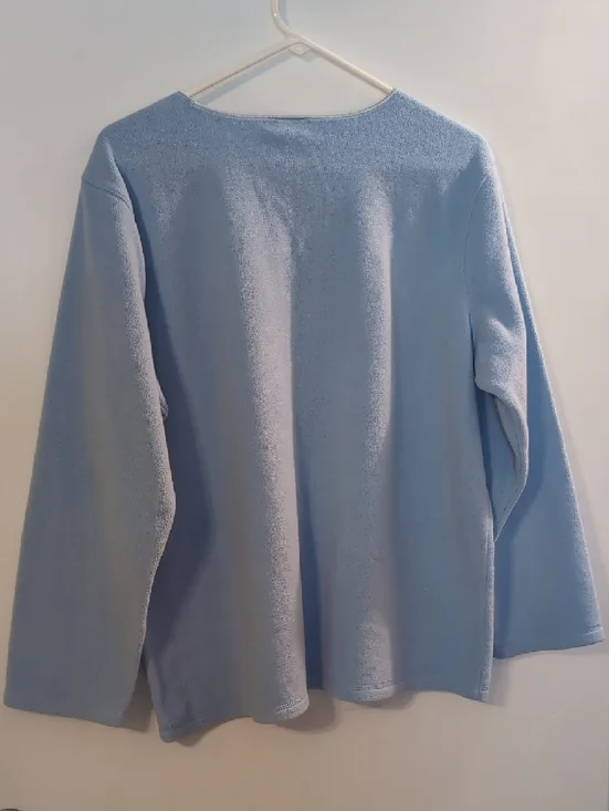 Disney Light Blue Long-Sleeve Tigger Fleece Top - Picture 5 of 5
